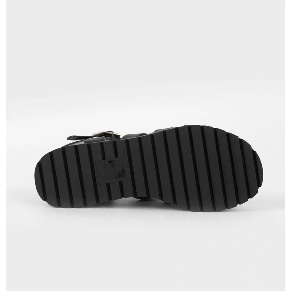SODA Fisherman Womens Flatform Sandals - Picture 4 of 5